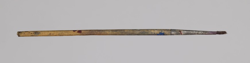 Jan Stanislawski's round brush; Jan Stanislawski 1860–1907 painter; painting accessory brush used