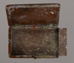 Jan Stanislawski's painting box; Jan Stanislawski 1860–1907 painter/creator; painting implements;