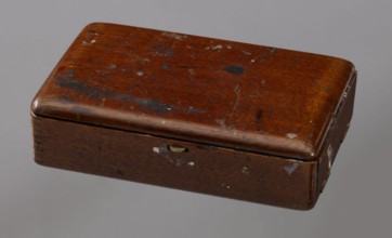 Jan Stanislawski's painting box; Jan Stanislawski 1860–1907, painter; painting implements; artists