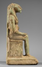 Figurine of the goddess Uadjit with the head of a lioness; Uadjit mythology; Egyptian deities;