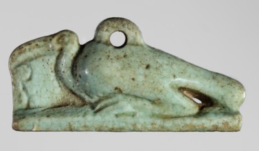 Amulet - ibis, amulet depicting an ibis, bird pendant, sacred animal associated with Egyptian