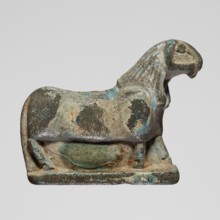 Amulet — ram; creator, Goluchów Greater Poland Voivodeship; ram, sacred animal; protective amulet;