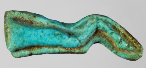 Amulet - ox leg khopesh, offerings, amulets - body parts, animals, grave goods, ca. 1550–1295 BC;