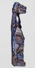 Amulet — goddess Toeris;, Dark blue glass. Ptolemaic Period, 332–30 BC, Egypt. Amulet. Height 4.4
