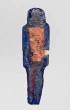 Amulet — god Horus; dark blue glass; Ptolemaic Period, 332–30 BC, Egypt; amulet; height 4.6 cm,