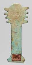 Amulet - djed pillar; creator, djed pillar amulet; protective amulet associated with mummies and