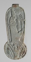 Amulet – weight of a menit necklace, An amulet in the shape of the counterweight of a menit