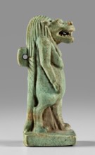 Amulet - goddess Toeris, Toeris myth., Egyptian deities, crocodiles, hippopotamuses. Figurine of