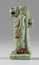 Amulet - goddess Toeris, Toeris myth., Egyptian deities, crocodiles, hippopotamuses. Figurine of