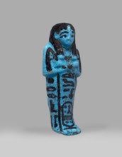 Queen Henuttawi's shabti, Henuttawi queen of Egypt; ca. 1100–1000 BC. Mummy-shaped funerary