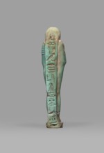 Ushabti Psamtyk-seneb, wigs, funerary figurine, hieroglyphs, beards facial hair, Psamtyk-seneb ca.