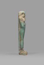 Ushabti Psamtyk-seneb, wigs, funerary figurines, hieroglyphs, beards facial hair, Psamtyk-seneb ca.