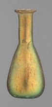 Flask, unknown eastern workshop, glass, antiquity, Roman Empire. Flask with a slender, pear-shaped