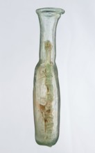 Ampoule, Egyptian workshop, 3rd century, Roman Empire 27 BC–476, vessel, height 12 cm, width 7.3