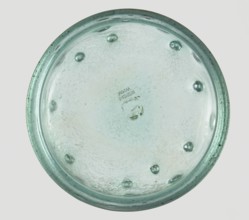 Bowl decorated with knobs. Hemispherical shape, decorated with pinched projections., 3rd–4th