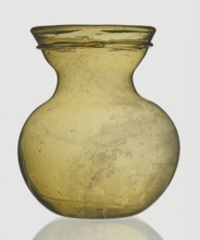 A viceless vessel, Goluchów Greater Poland Voivodeship, below the edge a glass thread is applied