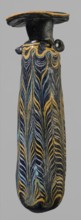 Alabastron, cylindrical belly, 4th–3rd century BC, vessel alabastron, height 17.4 cm, width 4.4 cm,