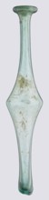 Unguentarium with an elongated belly and a long neck, 3rd–4th century AD, unknown type of