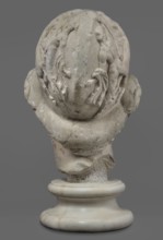 Head of Menelaus from the Menelaus Carrying the Body of Patroclus group, Head of a bearded man