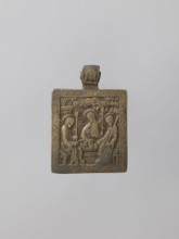 Icon: Old Testament Holy Trinity. Russian workshop; possibly Pomeranian workshop. Holy Trinity