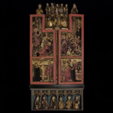 Annunciation with Unicorn Polyptych, Master of the Annunciation with Unicorn Polyptych, 4th quarter
