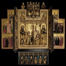 Annunciation with Unicorn Polyptych, Master of the Annunciation with Unicorn Polyptych, 4th quarter