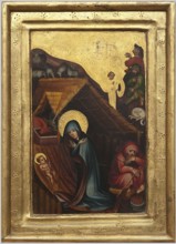 Altar panels: Annunciation and Adoration of the Child, Franco-Flemish painter, provenance unknown,