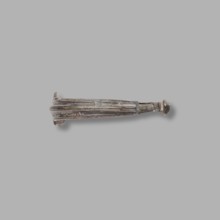 Aucissa-type fibula, Rome Empire. Complete brooch of the Aucissa type from the Black Sea region.