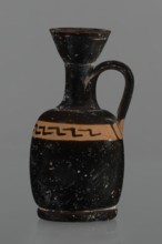 Black-finned aryballois lekythos, /workshop., repossession Silesia. Lekythos, black-finned pottery.