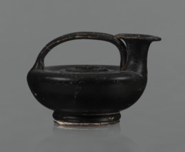 Black-finished askos, unknown Campanian workshop, repossession Silesia, black-finished pottery,