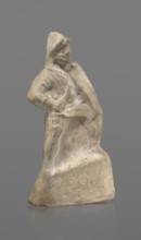 Terracotta gladiator figurine, unknown Southern Italian workshop, terracotta, male figurines.