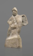 Terracotta gladiator figurine, unknown Southern Italian workshop, terracotta, male figurines.