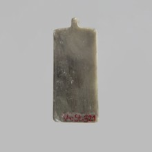 Tile with pseudo-hieroglyphs; scarab with pseudo-hieroglyphs on the base; 20th century; Egypt;