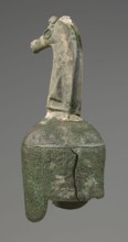 Bronze helmet, 8th/7th century BC, Italy, armament; height 46 cm, width 17.5 cm, depth 23 cm,