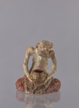 Figurine of a rakan Buddhist saint, ceramist, maker name: Choynowski, Józef 1833–ca.1915 author,
