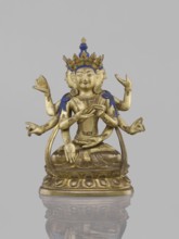 Ushnishavijaya, 19th century, South China, / Tibet, sculpture, height 17.0 cm, width 13.5 cm.