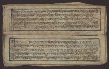 Buddhist text - Formula of repentance Tib. sdig bshags gser gyi spu gri bzhugs so, unknown author,