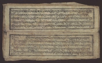 Buddhist text - Formula of repentance Tib. sdig bshags gser gyi spu gri bzhugs so, unknown