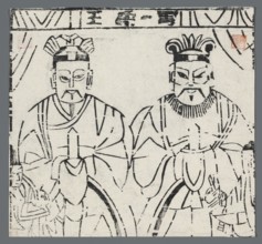 Deities — Guardians of horses and cows; creator, Chinese; nianhua New Year’s picture, early 20th