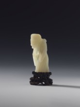 Monk with a rosary around his neck; unknown sculptor; figurine; Chinese; Qing dynasty 1644–1911;