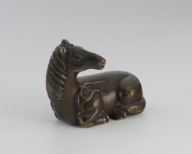 Paperweight — heavenly horse; maker, ; Chinese art; Chinese; Qing dynasty 1644–1911; 19th century;