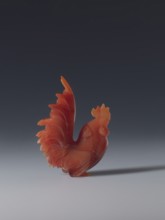 Rooster; sculptor, Chinese; Qing dynasty 1644–1911; 18th–19th century; figurine of a rooster;