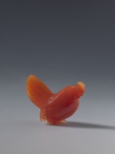 Hen, unknown creator sculptor, Chinese, Qing 1644–1911, 18th–19th century, figurine of a hen,