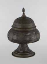 Censer, Persian Iran, Qajar dynasty 1785–1925, 18th/19th century. Censer, height 33.0 cm, diameter