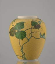 Ginger vessel with lid, Nagoya Shippô Kaisha 1871–1890. Japanese, Meiji period 1868–1912. Porcelain