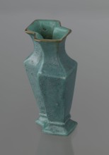 Vase, gift, Qing style, ceramics, Chinese art, Chinese culture, Qing dynasty 1644–1911, 19th