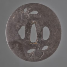 Crossguard tsuba, Masahide author, Bushû school, Japanese art, Japanese culture, Edo 1603–1868,