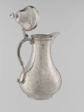 Teapot with a lid; maker, 19th century; Ottoman dynasty 1299–1922; Turkish; vessel for beverages