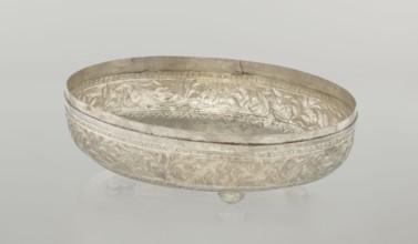 Box with lid; creator, purchase provenance; Islamic art; Turkish; Ottoman dynasty 1299–1922; plant