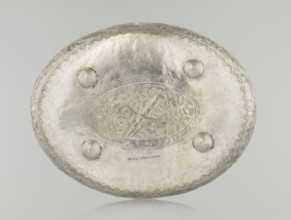Box with lid, Islamic art, Turkish, Ottoman dynasty 1299–1922, plant motifs, geometric motifs, 19th